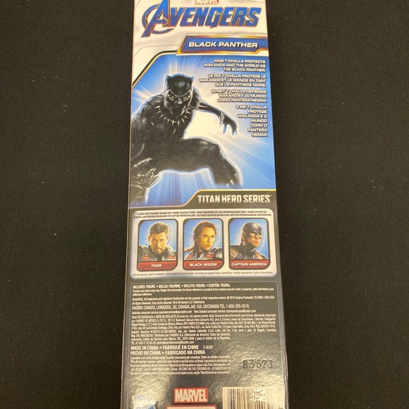 BLACK PANTHER MARVEL AVENGERS ACTION FIGURE - Picture 2 of 3